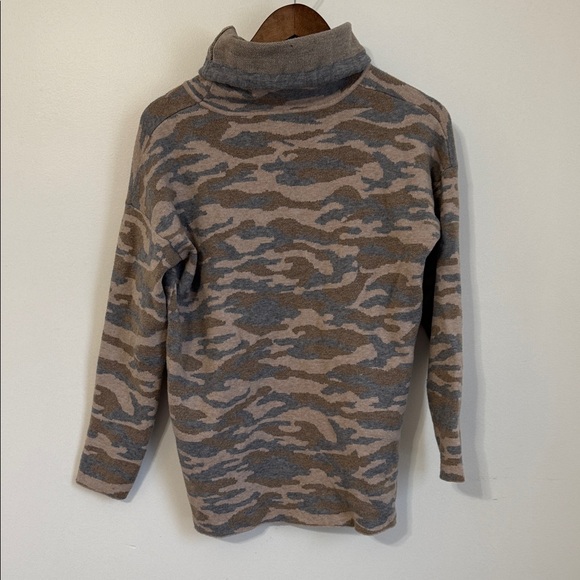 Tahari Women's Camouflage Cowl Neck Sweater - Picture 5 of 5